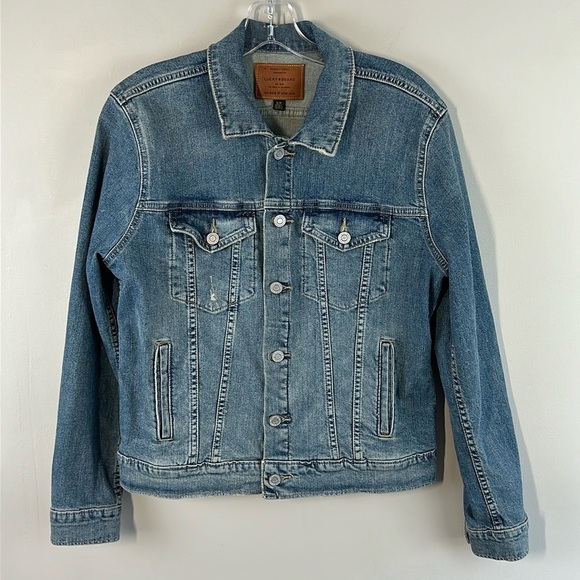 Lucky Brand The Tomboy Trucker Jacket Size L - Picture 1 of 16